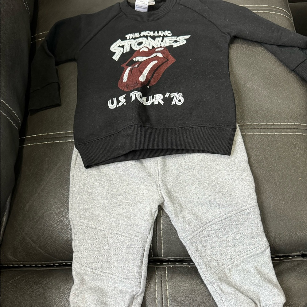 2 piece Rolling Stone Outfit Size 12 Months